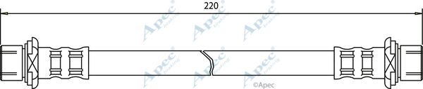 APEC BRAKING Тормозной шланг HOS3656